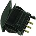 CARLING TECHNOLOGIES - V6D2S00B-AZC00-000 - Rocker Switch SPST Black 20 A On-Off-On Panel Mount Non Illuminated-6pack