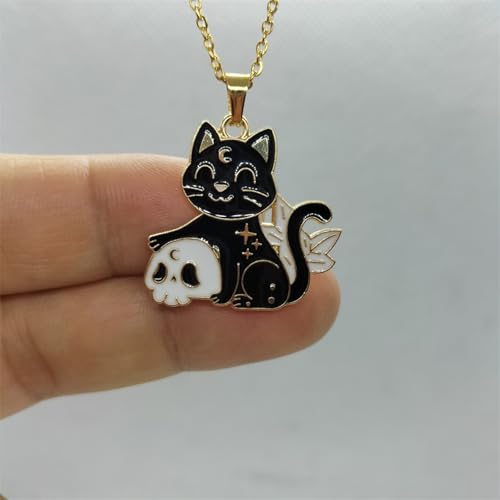 Collier émail animaux TABOJS ras du cou bohème réglable - 4
