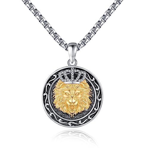 XIXLES Saint Raphael - Collana in argento sterling 925, con ciondolo a forma di arcangelo di Raphael, da donna, da uomo, da donna, Argento sterling