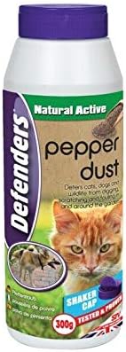 Cats Dogs Digging Fouling Repellent Pepper Dust 300g Defenders Deters Wildlife
