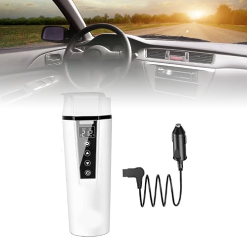 Tetera eléctrica para auto con control temperatura ajustable miniatura 4