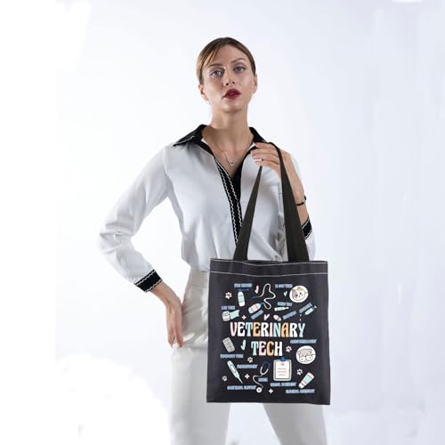 TIIMG Veterinary Tech Gift Veterinarian Tote Bag Vet Med Gift Veterinarian Graduation Gift4