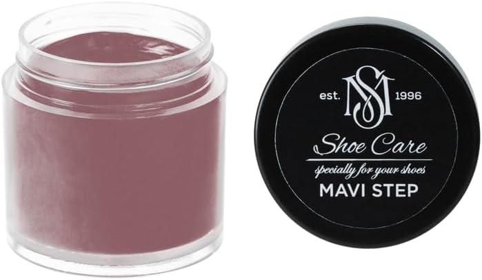 Nutritive Leather Spray - NCS S 5020-R10B Blackest Charcoal Mauve - Deep Conditioning & Shoe Color Restoration for Smooth Leather by MAVI STEP - 1.70 fl oz / 50 ml
