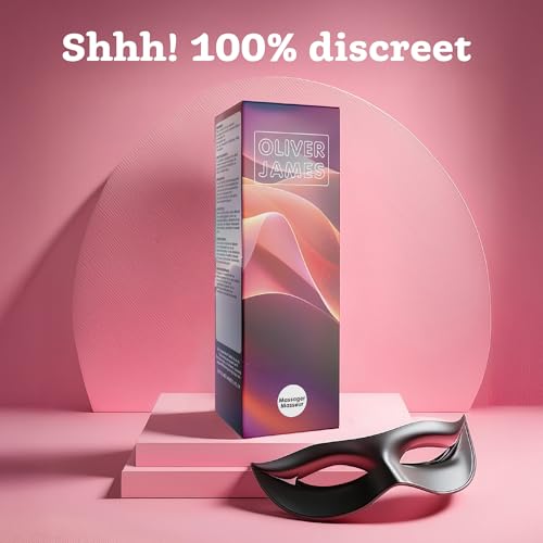Image of Oliver James Wand Vibrator Sex Toy - 20 Patterns 8 Speeds Long Battery Life