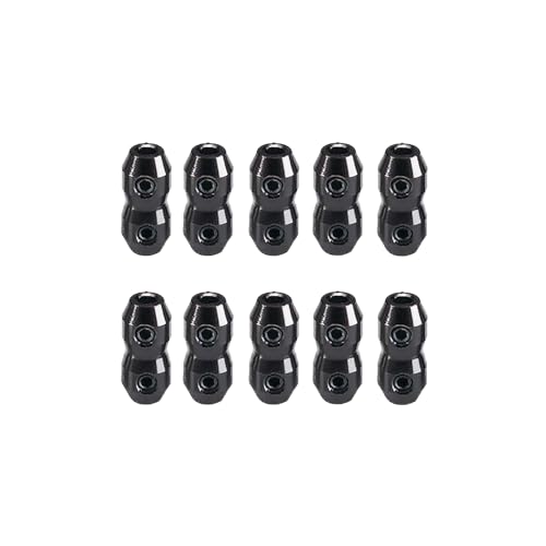 10 Pack Go Kart Throttle Cable Clamp with Double Screw