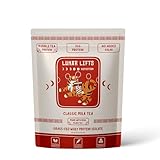 Lunar Lifts Nutrition Classic Milk Tea Boba Protein Powder | Whey Protein Isolate | 26g Grass Fed Whey Protein Powder | No Added Sugar or Artificial Ingredients | Bubble Tea