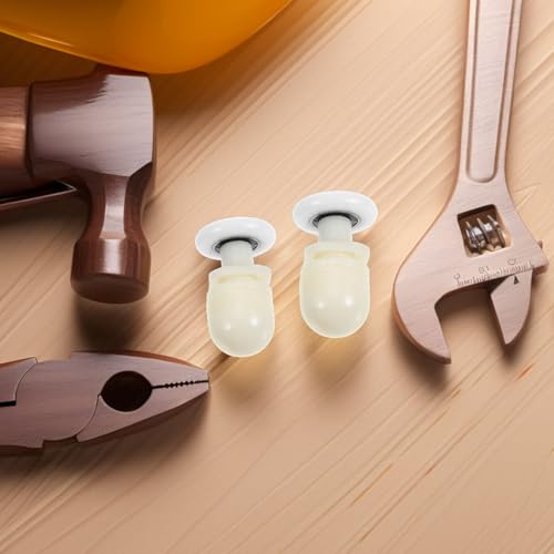 Rodillos para mampara de ducha que solucionan atascos en puertas de vidrio de baño 8