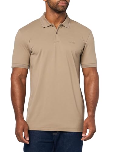Polo deportivo masculino BOSS Pio con cuello tonal