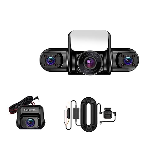 Dashcam 4CH con visión nocturna y WiFi para proteger tu coche las 24 horas