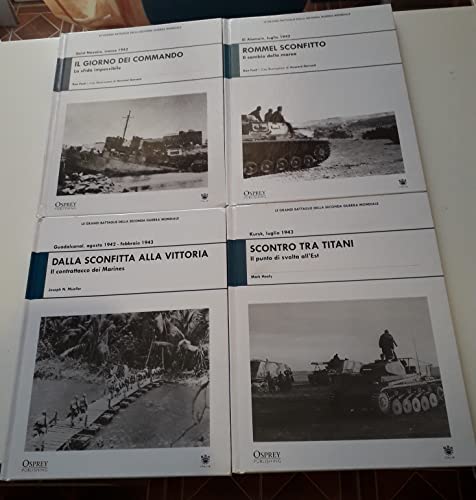 Le grandi battaglie della seconda guerra mondiale. 1942 /1943 (4vol. titoli in foto e nelle note).