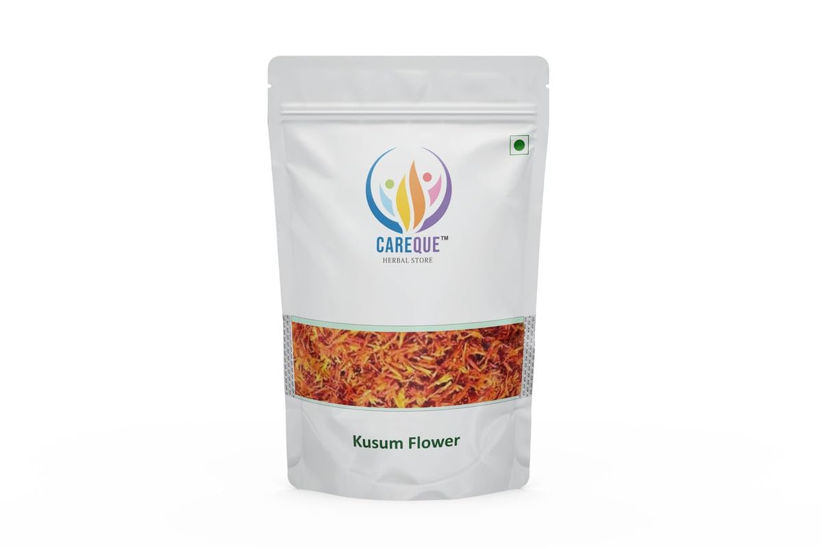 CAREQUE Kusum Flower - Phool Kusum - Safflower - Saff Flower - Carthamus Tinctorius Linn - Schleichera oleosa 100 Gram-image-33
