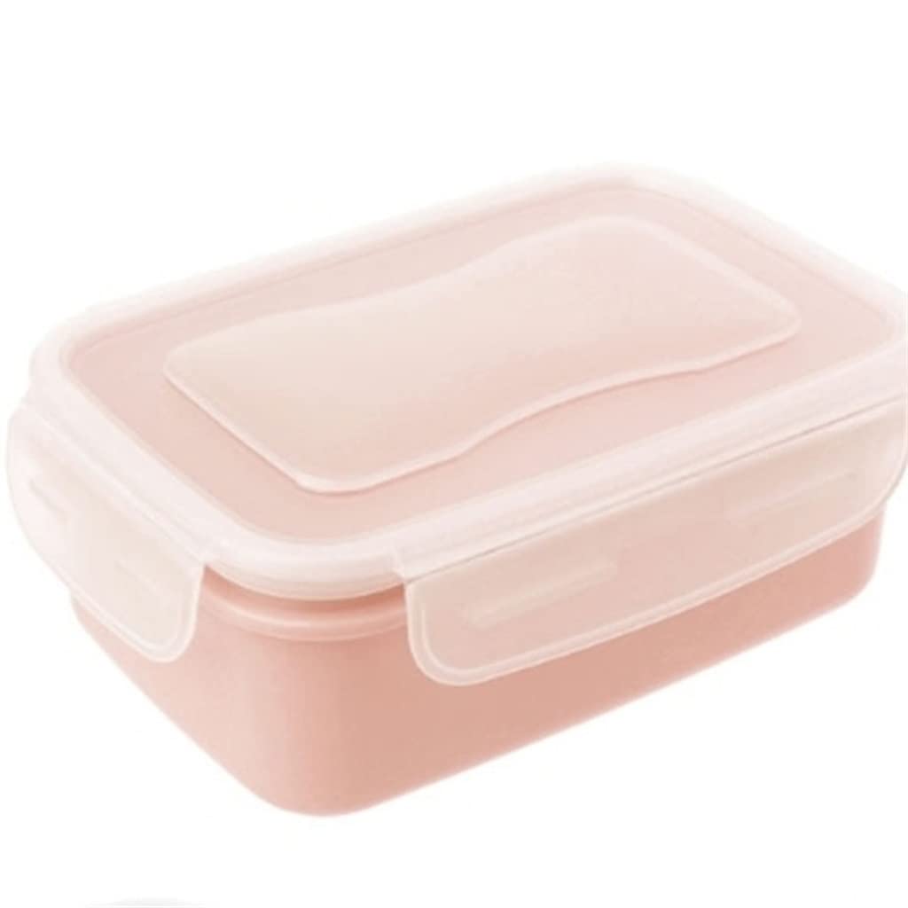 Caja de almacenamiento para refrigerador Caja de almacenamiento de alimentos PP Caja de sellado de cocina Contenedor de clasificación de tarros de granos para el almuerzo (Color : 3-pack, Size (F As