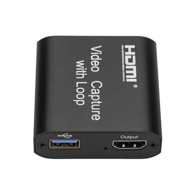 Etzin Video Capture Cards with Loop Out, 1080P 60FPS USB 3.0 HDMI Capture Live Streaming, HDMI Capture compatible with PS4, Nintendo Switch, Xbox, One&Xbox 360 (video capture card with loop)-(EPL-818HVC-01)-image-16