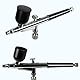 Folgtek Airbrush Kompressor Set Make-up Spritzpistole Tragbares Kabelloses Set, 36PSI Wiederaufladbares Manuelles mit langen Düse für Malerei, Tortendekoration, Färbemuster, Nagelkunst, Täto