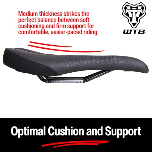 Selle WTB Volt Narrow Cromoly Black avec rails amortissants - 3
