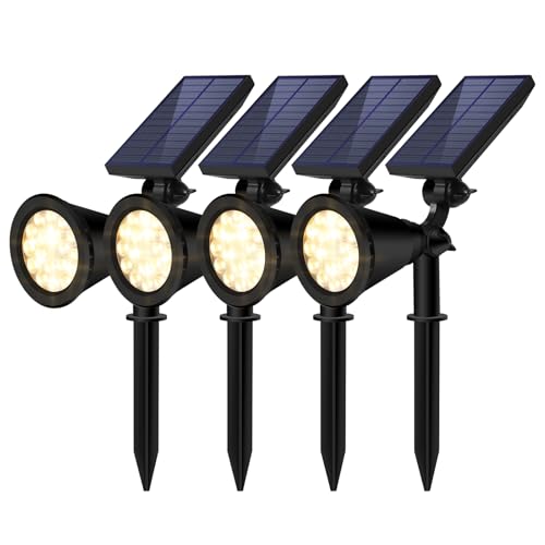 Spot solaire extérieur étanche pour sécuriser vos allées sombres avec 18 LED automatiques