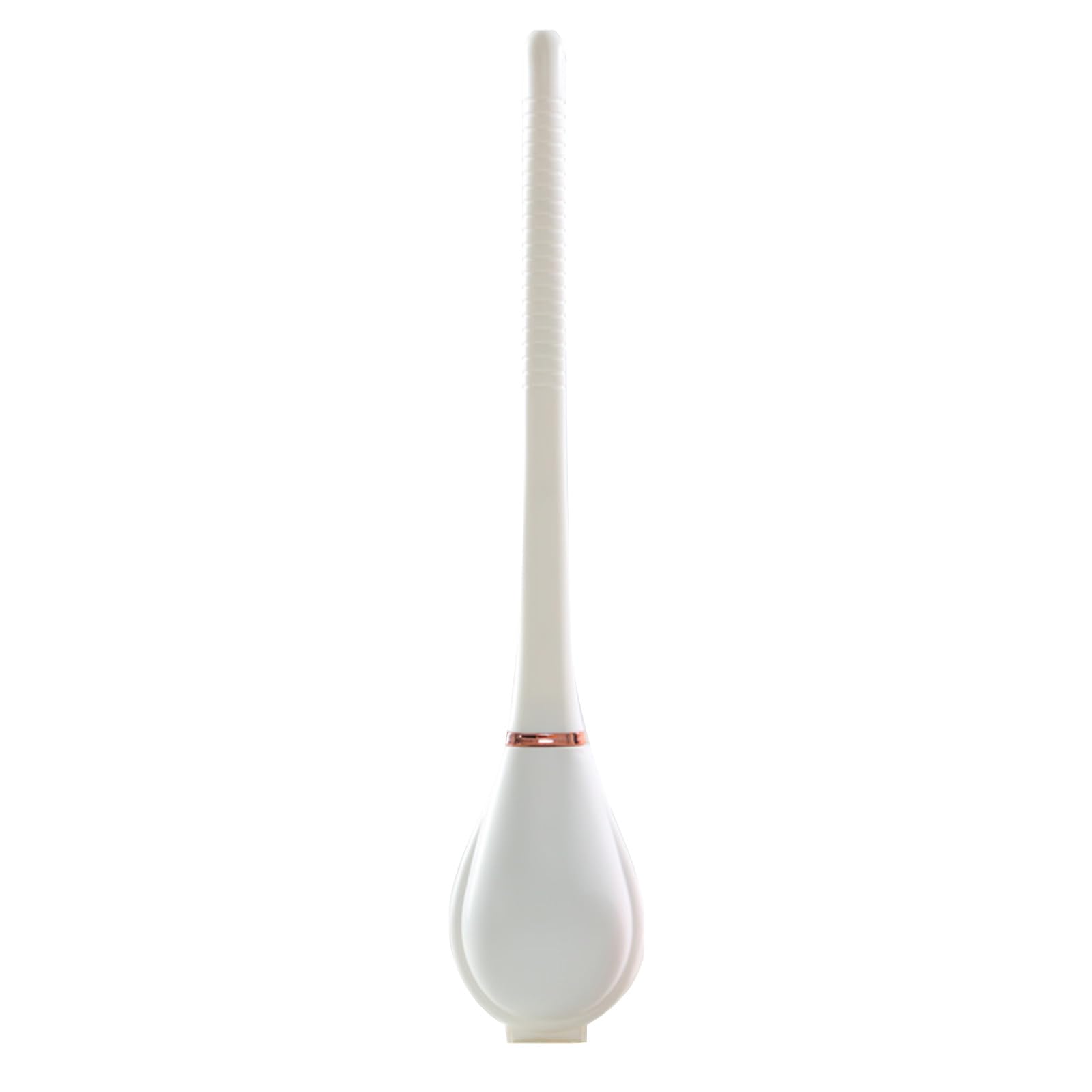 Msioytog White Automatic Toilet Cleaner Long Reach Handle Retracting Bristles Handheld Multipurpose Cleaning Self-Closing Toilet Brush