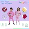 Conjunto de sudadera y pantalón de forro polar para niña bebé y niños 6