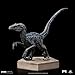 Jurassic World Icons Velociraptor Blue Statue, 9cm