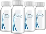 Dr. Brown's Breastmilk Collection Bouteilles, 4 oz/120 ml, 4-Pack, Effacer