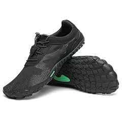 SAGUARO Scarpe da Trail Running Uomo Donna Scarpe da Barefoot Antiscivolo Traspirante Scarpe Minimaliste per Outdoor e Indoor Trekking Fitness Nero 43 EU