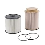 6.7 Cummins Fuel Filter Water Separator Set Compatible with 2019 2020 2021 2022 Ram 2500 3500 4500 5