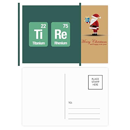 Cartes de remerciement Noël science lot de 20 papeterie originale