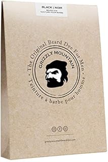 Grizzly Mountain Beard Dye - Organic & Natural Black Beard Dye
