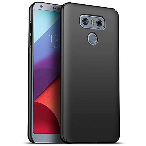 Funda LG G6 Caja Caso MUTOUREN PC Carcasa Anti-Scratch Anti-rasguños Bumper Protectora de teléfono Case Cover para LG G6 (Negro)