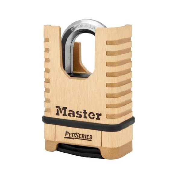 Master Lock 1177, Combination Padlock Only (no Key is Included) Pack of 12 pcs
