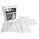 Disposable Emergency Clear Rain Poncho for Adults - 20 Pack