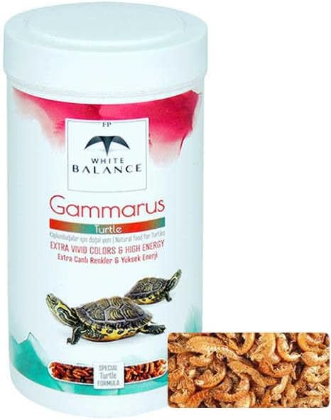 White Balance Gammarus (Karides) Kaplumbağa Yemi 250 ml