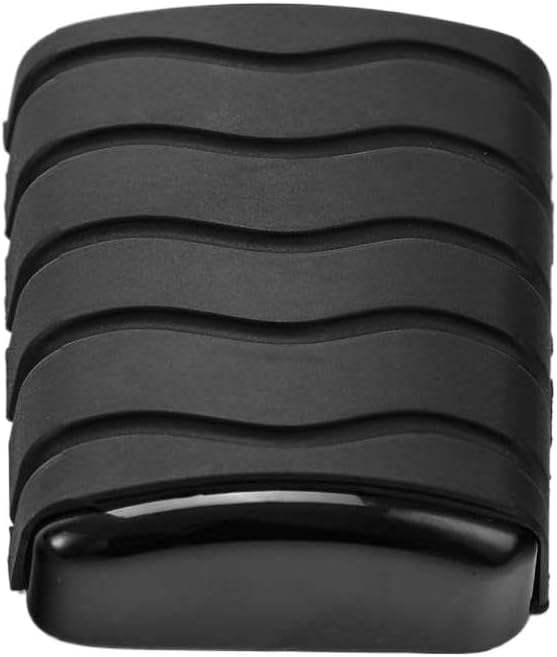 Motorcycle Black Brake Pedal Pad Compatible With Softail Touring Road King Street