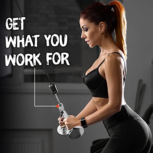 Yes4All V-Shaped Press Down Bar with Chrome Non-Slip Handle ââ‚¬â€œ Tricep V Bar Cable Attachment ââ‚¬â€œ Support up to 880 lbs (Chrome)