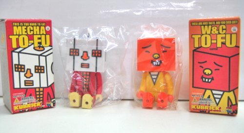 Set Kubrick To-Fu TF12 et TF14 figurines de collection japonaises rares