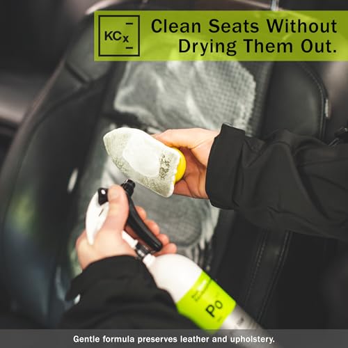 Koch-Chemie - Pol Star - Textile, Leather & Alcantara Cleaner; Effective Natural Cleaner with Protection Formula; Cleans and Protects Without Leaving Water Marks; Creates Protective Barrier (1 Liter)