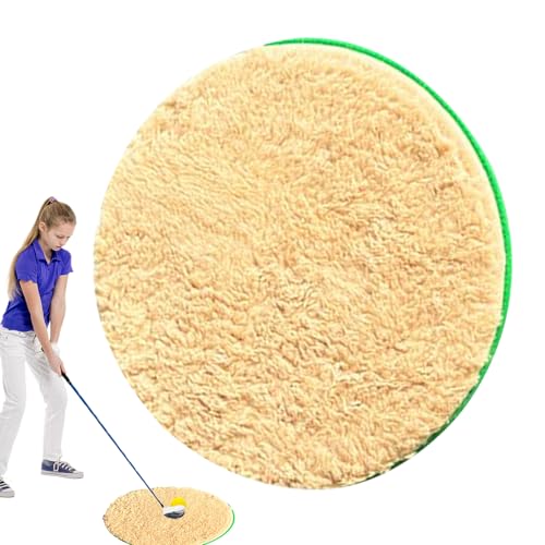 Alfombra de entrenamiento de golf - Alfombra de entrenamiento de golf | Simulador de Chipping plegable para interior al aire libre Garaje jardín salón con accesorios deportivos