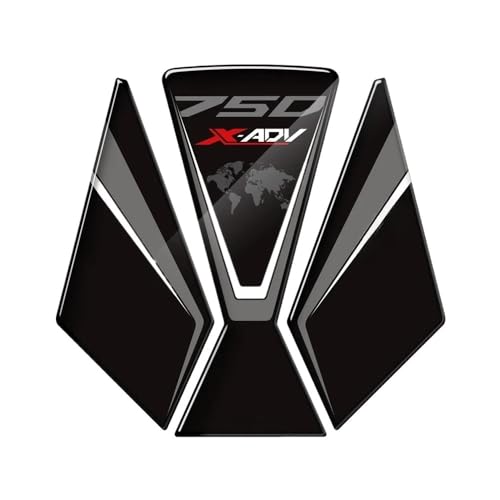 Tampons réservoir pour Honda X-ADV 750 avec film de protection autocollant en résine
