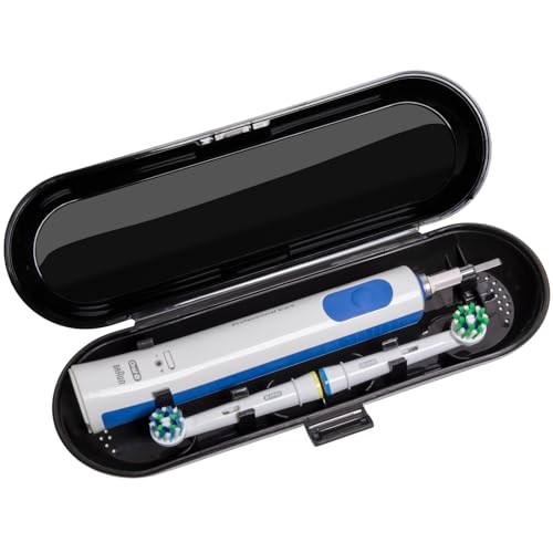 Nincha Estojo De Viagem Para Escova Dentes Elétrica Oral B E Philips Sonicare, Preto