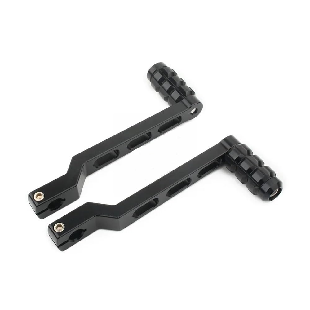 Fuyrhp Black Gear Shifter Lever Motorcycle Heel Toe Shift Levers Shifter Pegs For Touring For Road King Street Glide For Electra For Softail For Fatboy Fl Flt Flht
