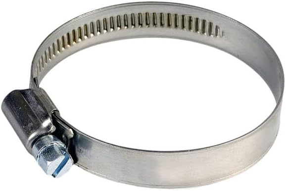 BREEZE CLAMP 63024 Breeze Marine Grade Hose Clamp, Stainless Steel, 1-1/16" To 2", Pack Of 10-2490119