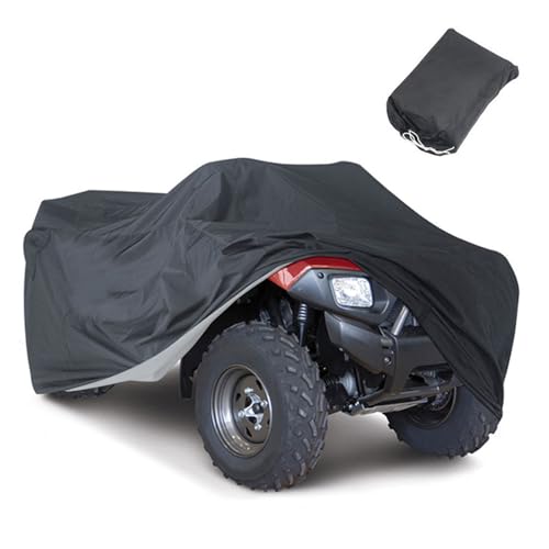 Funda para coche, resistente a los rayos UV, al polvo, impermeable, 4 cubiertas, almacenamiento al aire libre, protección contra el polvo y la lluvia, antiestática, resistente, cubierta cuádruple para