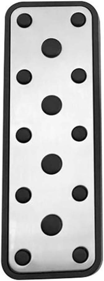 Car Foot Fuel Brake Pedal Cover Pad Replacement for Subaru for Outback 2007 2008 2009 2010 2011 2012 2013 Brake Pedal (Color : AT 2pcs)(Footrest Pedal 1pcs)