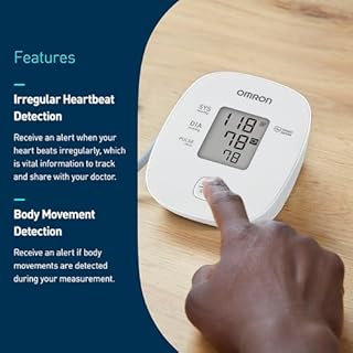 OMRON Iron Blood Pressure Monitor for Home Use & Upper Arm Blood Pressure Cuff - #1 Doctor & Pharmacist Recommended Brand - Clinically Validated