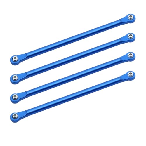 RC���f�� For Losi For LMT 4WD 1/8 �\���b�h�A�N�X�������X�^�[�g���b�N�p�����㕔�����V���[�V�����N�Z�b�g Rc �J�[�A�b�v�O���[�h�p�[�c�A�N�Z�T���[(Blue,4pcs Upper)