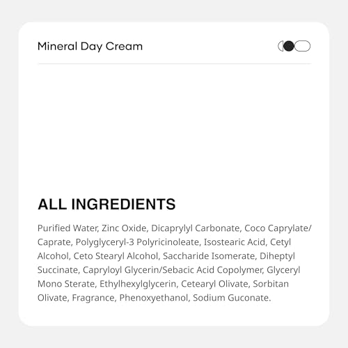 Cureskin Mineral Day Cream Sunscreen Matte Finish SPF 30 PA+++ | Broad Spectrum Sun (UVA, UVB & IR) Protection | Zinc Oxide with Prebiotics, 50 g (Pack of 1)