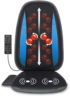 Comfier Shiatsu poduszka do masażu z ciepłem, nakładka do masażu pleców Shiatsu, relaks dla całego pleców, nadaje się do biura, domu i wszędzie tam, jako prezent