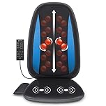 Comfier Shiatsu Back Massager with Heat -Deep Tissue Kneading Massage Chair, Massage Chair for Full Back, Chair Massager for Home or Office Chair use,Gifts for Women,Men