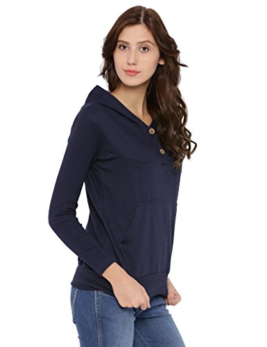 Image of PINACOLADA Full Sleeve Solid Women's Sweatshirt