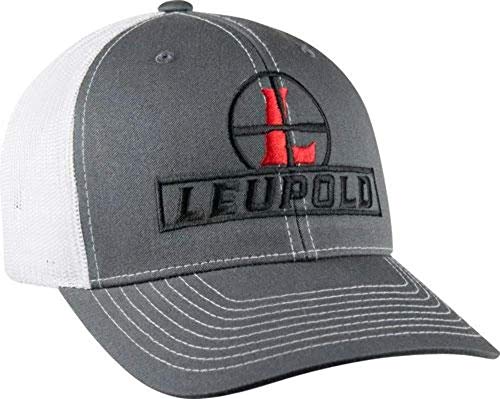 Leupold Reticle Trucker Hat Charcoal/White